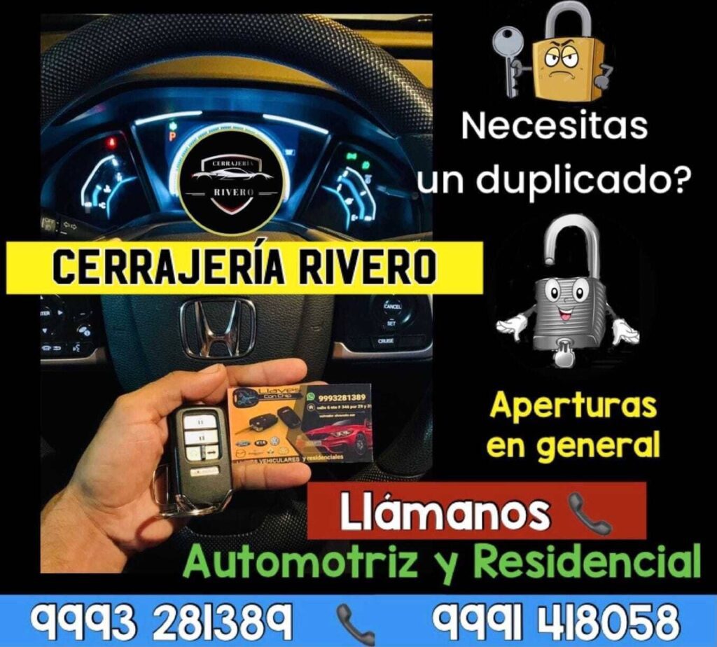cerrajero 24 horas Mérida