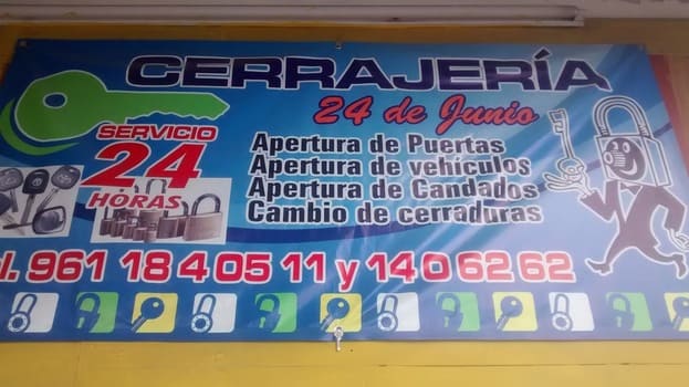 cerrajero a domicilio en Tuxtla Gutiérrez