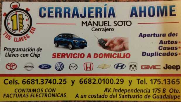 cerrajero en Los Mochis