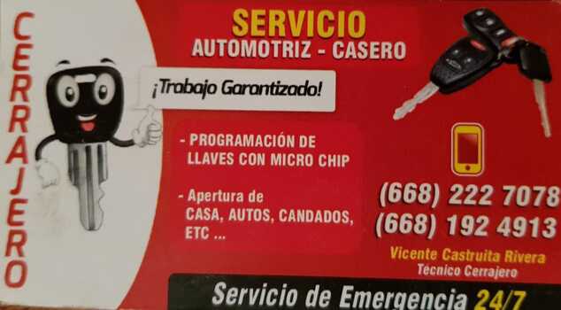 cerrajero Centenario