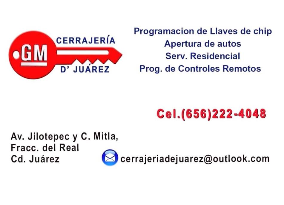 cerrajero Cd Juárez