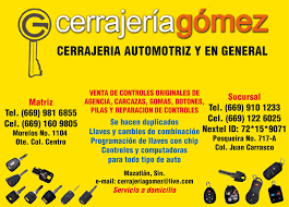 cerrajería a domicilio en Mazatlán