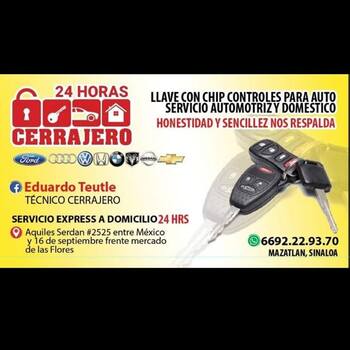 cerrajeros cerca de mí en Mazatlán