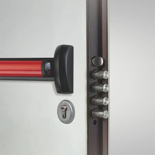 cerradura de seguridad antipánico