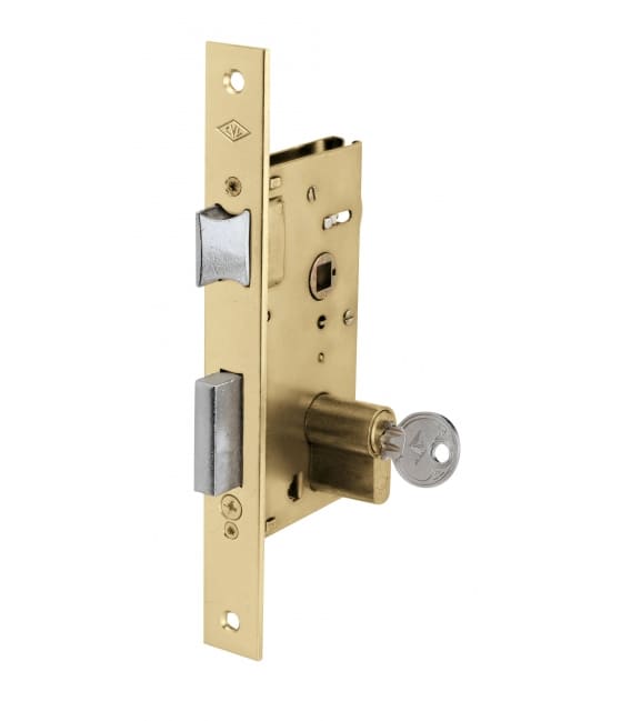 cerradura de embutir para puertas de madera