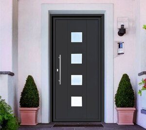 tipos de cerraduras para puertas de aluminio